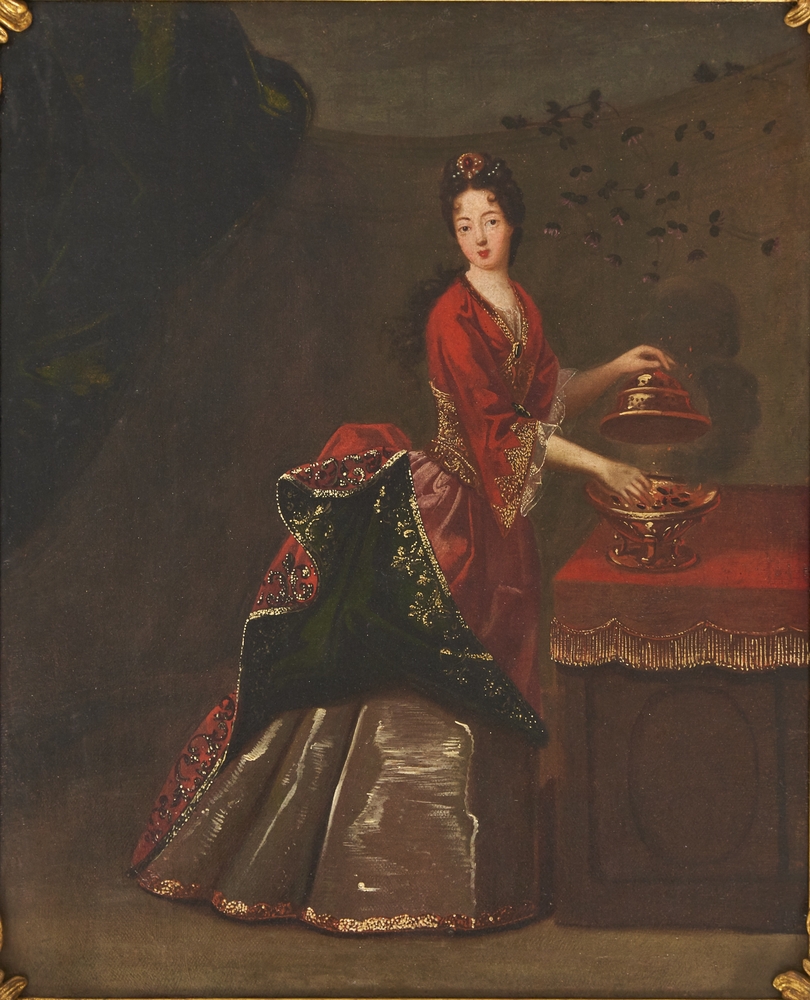 Portrait d&#39;une noble femme